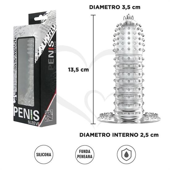 Funda para pene estimuladora vaginal